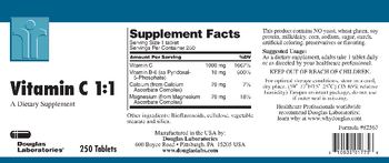Douglas Laboratories Vitamin C 1:1 - supplement