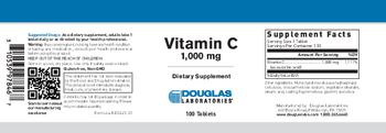 Douglas Laboratories Vitamin C 1000 mg - supplement