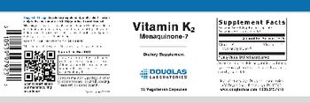 Douglas Laboratories Vitamin K2 Menaquinone-7 - supplement