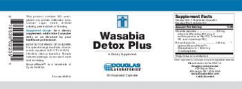 Douglas Laboratories Wasabia Detox Plus - supplement