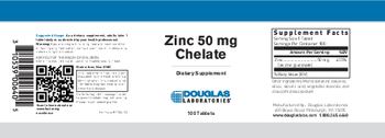 Douglas Laboratories Zinc 50 mg Chelate - supplement