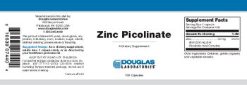 Douglas Laboratories Zinc Picolinate - supplement