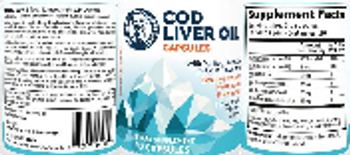 Dr. Berg Nutritionals Cod Liver Oil Capsules - supplement