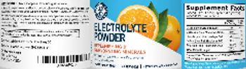 Dr. Berg Nutritionals Electrolyte Powder Natural Orange Flavor - supplement