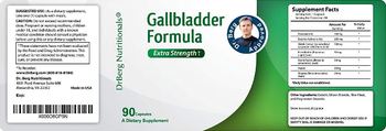 Dr. Berg Nutritionals Gallbladder Formula Extra Strength - supplement
