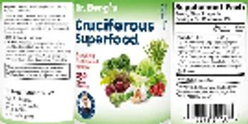 Dr. Berg's Cruciferous Superfood - supplement