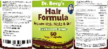Dr. Berg's Hair Formula - supplement