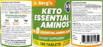 Dr. Berg's Keto Essential Aminos - supplement