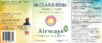 Dr. Clark Store Airways 440 mg - supplement