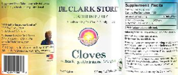 Dr. Clark Store Cloves 500 mg - supplement
