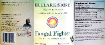 Dr. Clark Store Fungal Fighter 400 mg - supplement