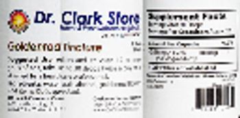 Dr. Clark Store Goldenrod Tincture - supplement