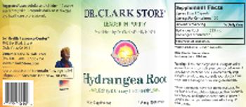 Dr. Clark Store Hydrangea Root 335 mg - supplement