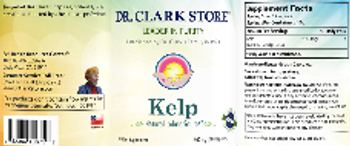 Dr. Clark Store Kelp 500 mg - supplement