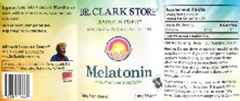 Dr. Clark Store Melatonin 3 mg - supplement