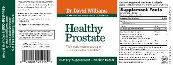 Dr. David Williams Healthy Prostate - supplement