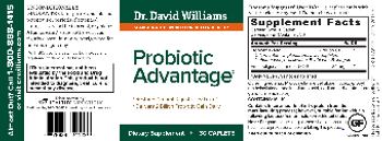 Dr. David Williams Probiotic Advantage - supplement