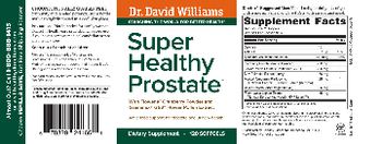 Dr. David Williams Super Healthy Prostate - supplement