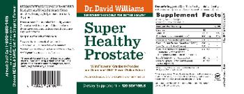 Dr. David Williams Super Healthy Prostate - supplement