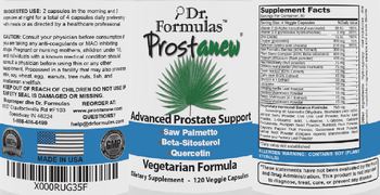 Dr. Formulas Prostanew - supplement