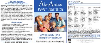 Dr. LaMar's Products AloeAminos Power Nutrition - 