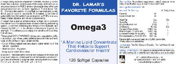 Dr. LaMar's Products Omega3 - 