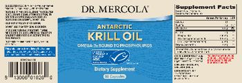 Dr Mercola Antarctic Krill Oil - supplement