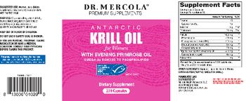 Dr Mercola Antarctic Krill Oil For Women - supplement