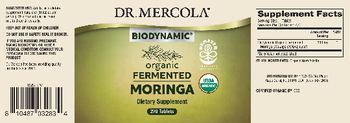 Dr Mercola Biodynamic Organic Fermented Moringa - supplement