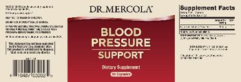 Dr Mercola Blood Pressure Support - supplement