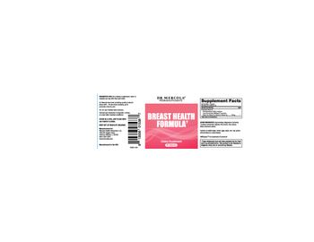 Dr Mercola Breast Health Formula - supplement
