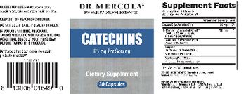 Dr Mercola Catechins 65 mg - supplement