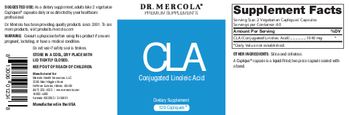Dr Mercola CLA Conjugated Linoleic Acid - supplement