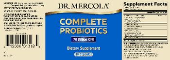 Dr Mercola Complete Probiotics 70 Billion CFU - supplement