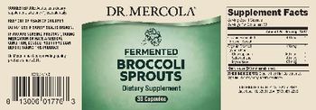 Dr Mercola Fermented Broccoli Sprouts - supplement