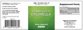 Dr Mercola Fermented Chlorella - supplement