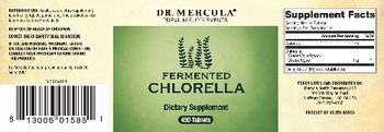 Dr Mercola Fermented Chlorella - supplement