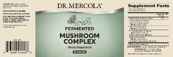 Dr Mercola Fermented Mushroom Complex - supplement
