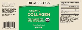 Dr Mercola Organic Collagen - supplement