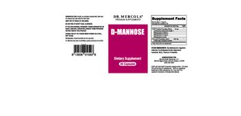 Dr. Mercola Premium Supplements D-Mannose - supplement