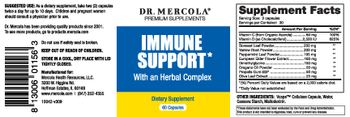 Dr. Mercola Premium Supplements Immune Support - supplement