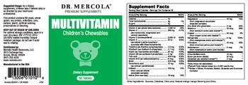 Dr. Mercola Premium Supplements Multivitamin Children's Chewables - supplement