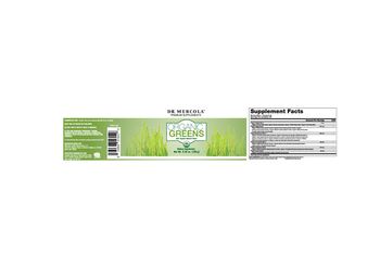 Dr. Mercola Premium Supplements Organic Greens - supplement