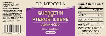 Dr Mercola Quercetin and Pterostilbene Advanced - supplement
