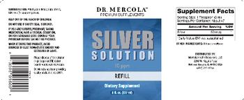 Dr Mercola Silver Solution Refill - supplement