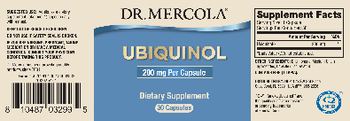 Dr Mercola Ubiquinol 200 mg - supplement