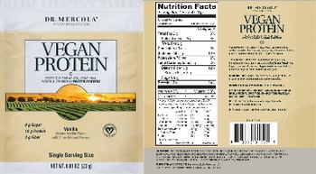 Dr Mercola Vegan Protein Vanilla - 