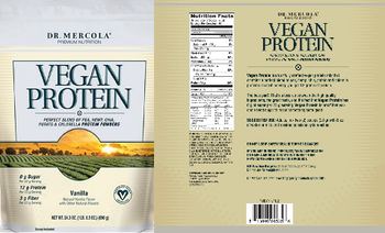 Dr Mercola Vegan Protein Vanilla - 