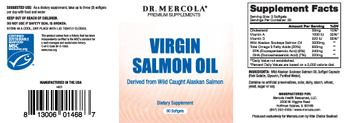 Dr Mercola Virgin Salmon Oil - supplement
