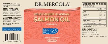 Dr Mercola Wild Caught Alaskan Salmon Oil - supplement